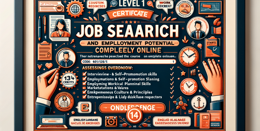 Online Certificate in Job Search & Employment Skills